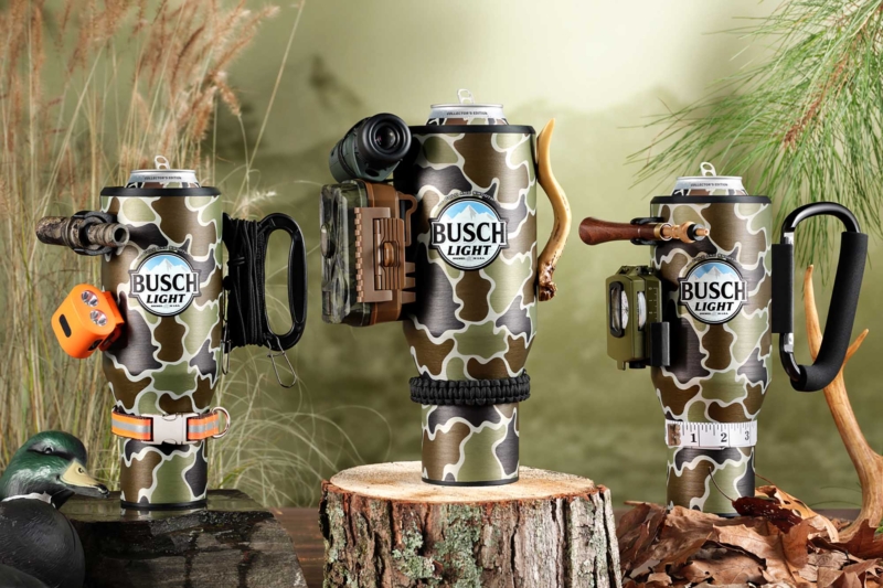Busch Camo CUP, Upcycled Cotopaxi Jackets, Vegan Backpack, and More Emerging Gear