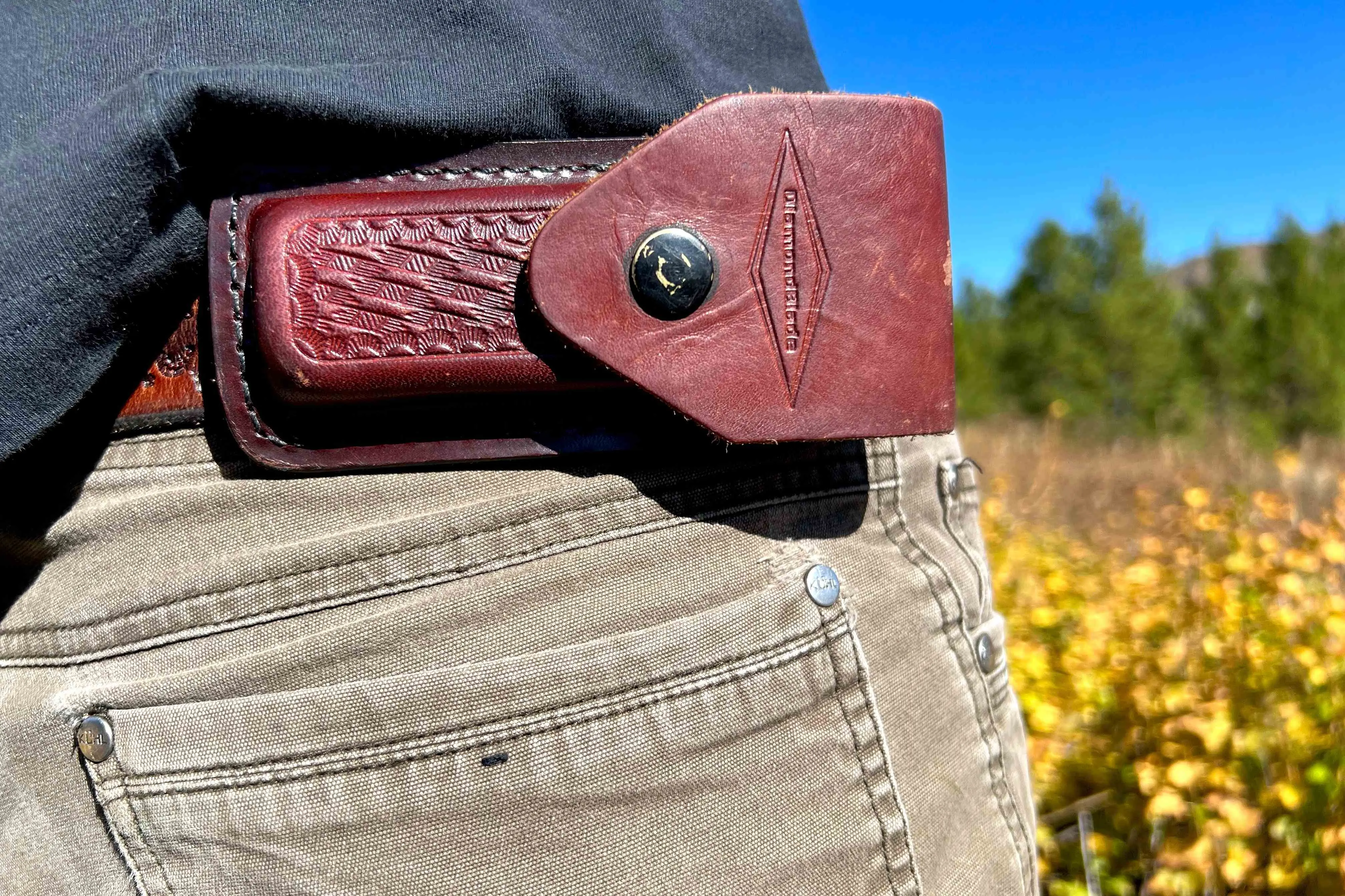 DiamondBlades Summit Folder friction forged hunting knife