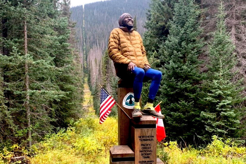 Black outside follows hiker on PCT beyond his comfort zone