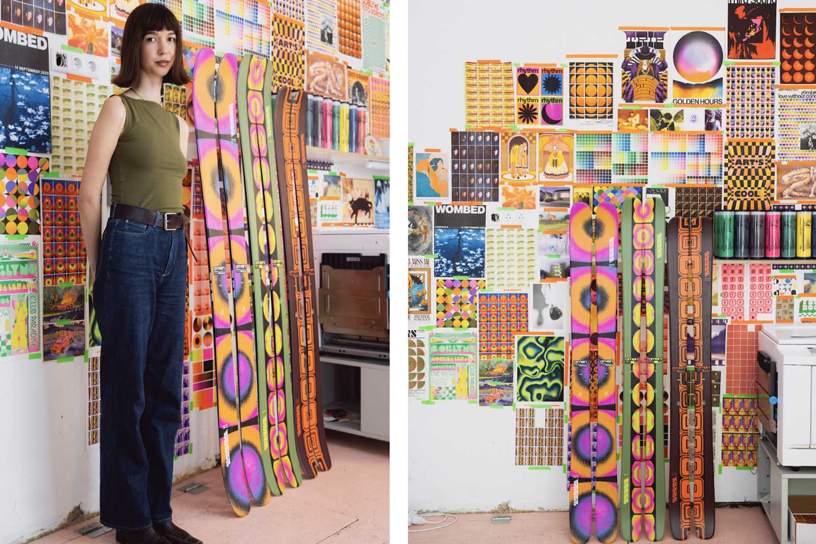 k2 skis artist collab