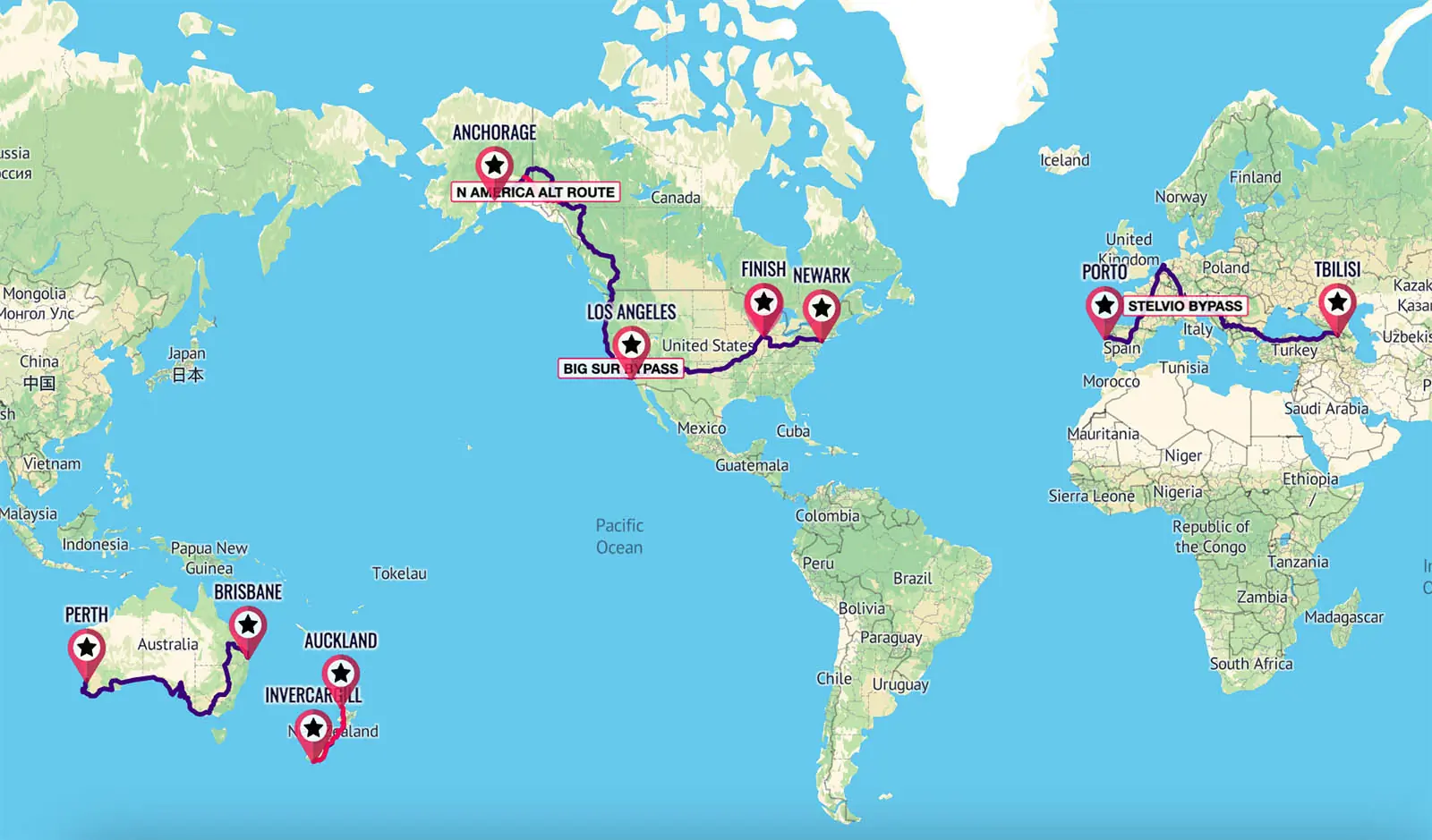 lael wilcox route circumnavigation
