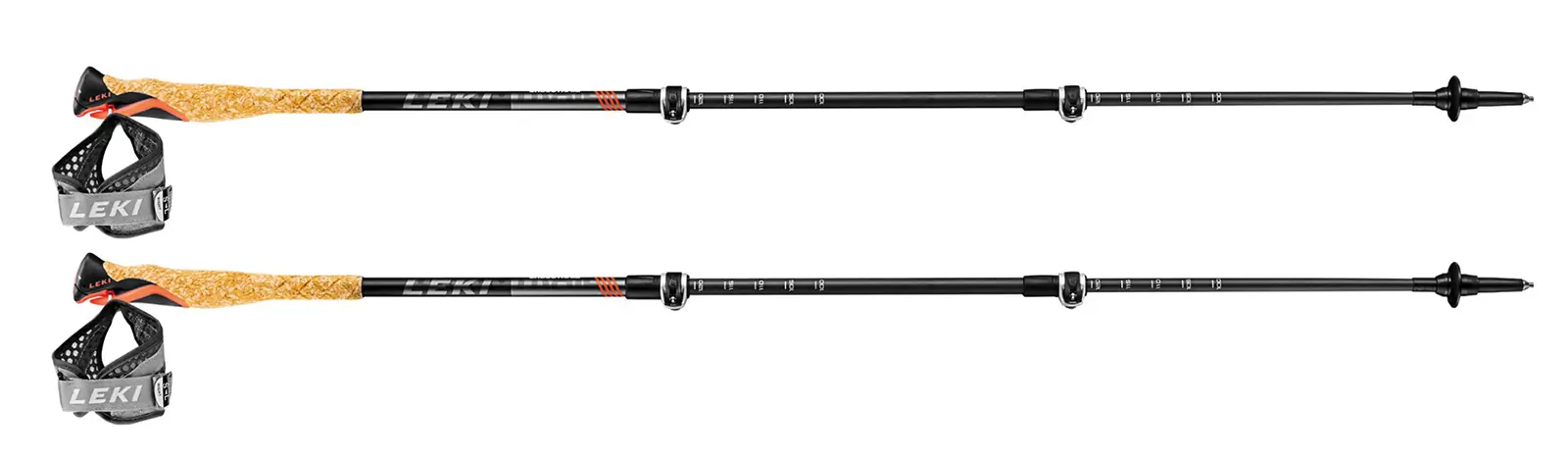leki trekking poles cross trail 3 carbon