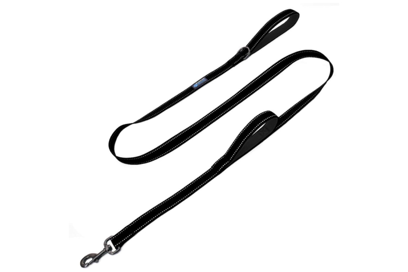 Max & Neo Double Handle Heavy Duty Reflective Leash