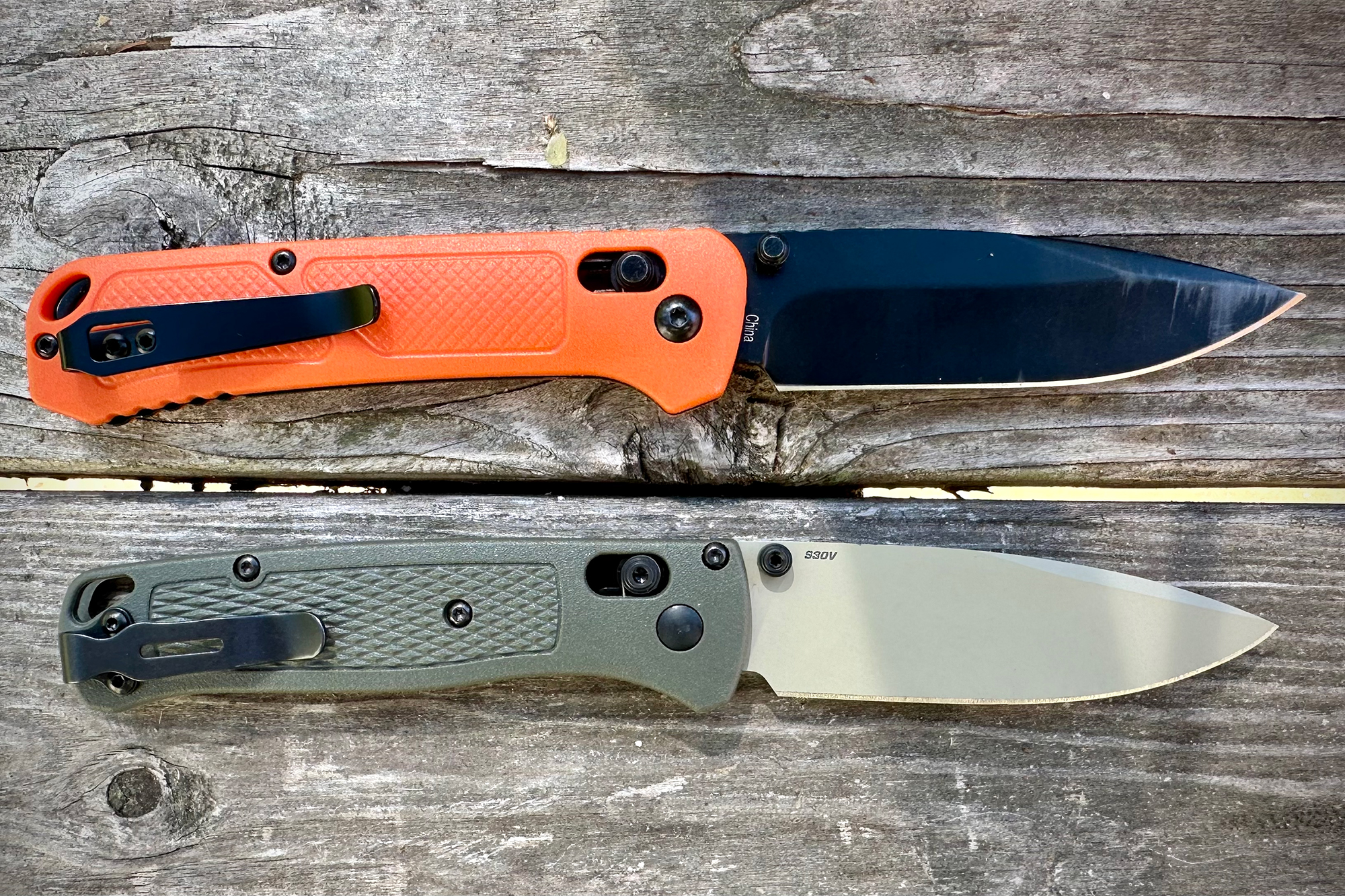 ozark trail 7.5in knife vs. bugout