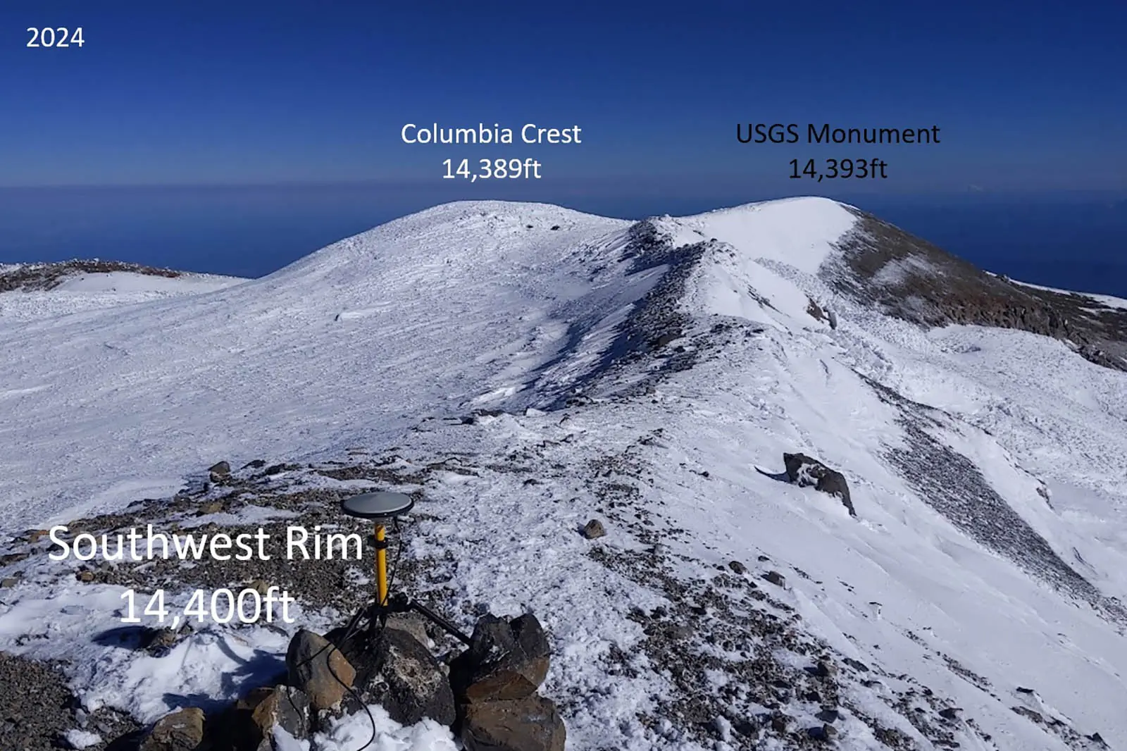 southwest rim view mount rainier gilbertson