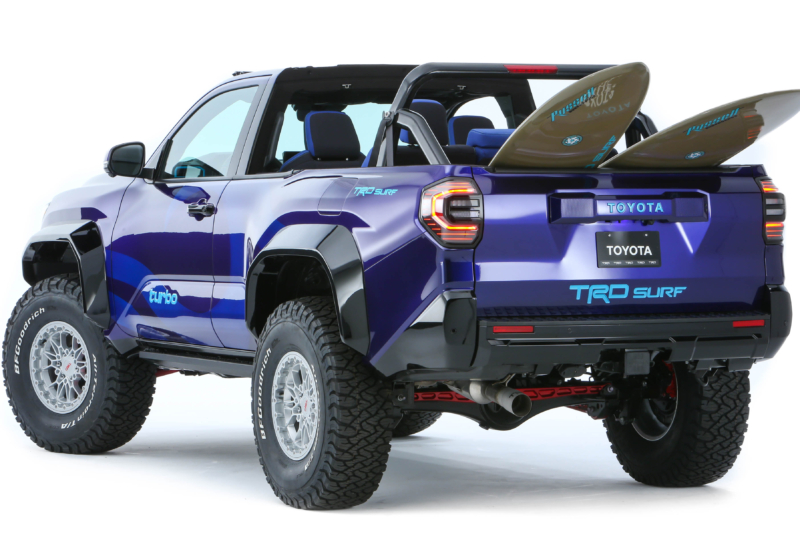 Two-Door, Removable Hard-Top 2025 4Runner: Introducing the Toyota TRD Surf Concept
