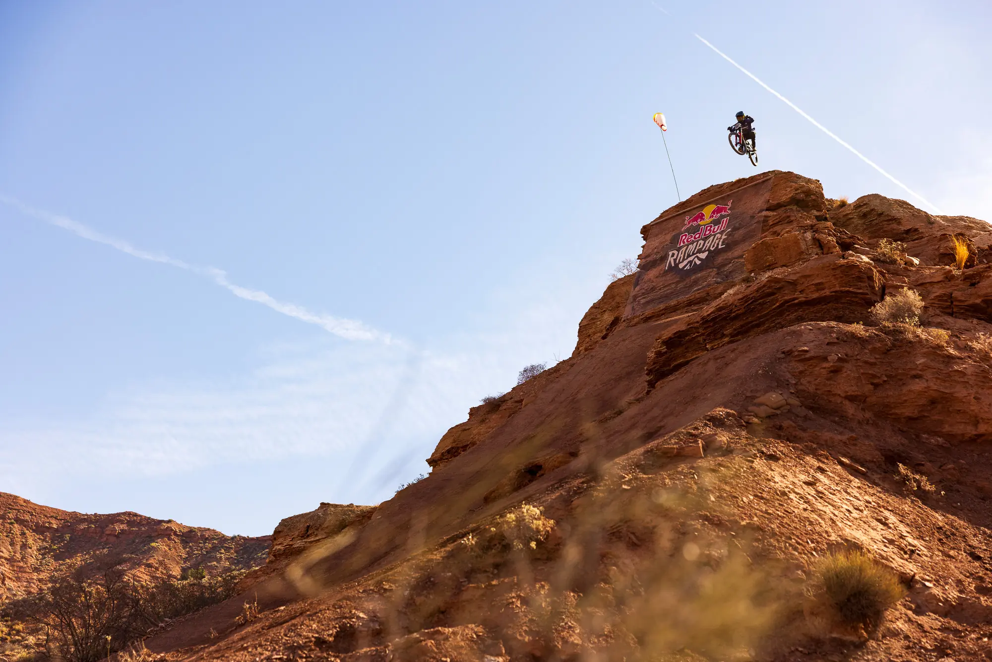 Georgia Astle lands her line and places third at Red Bull Rampage in Virgin, Utah October 10th, 2024 