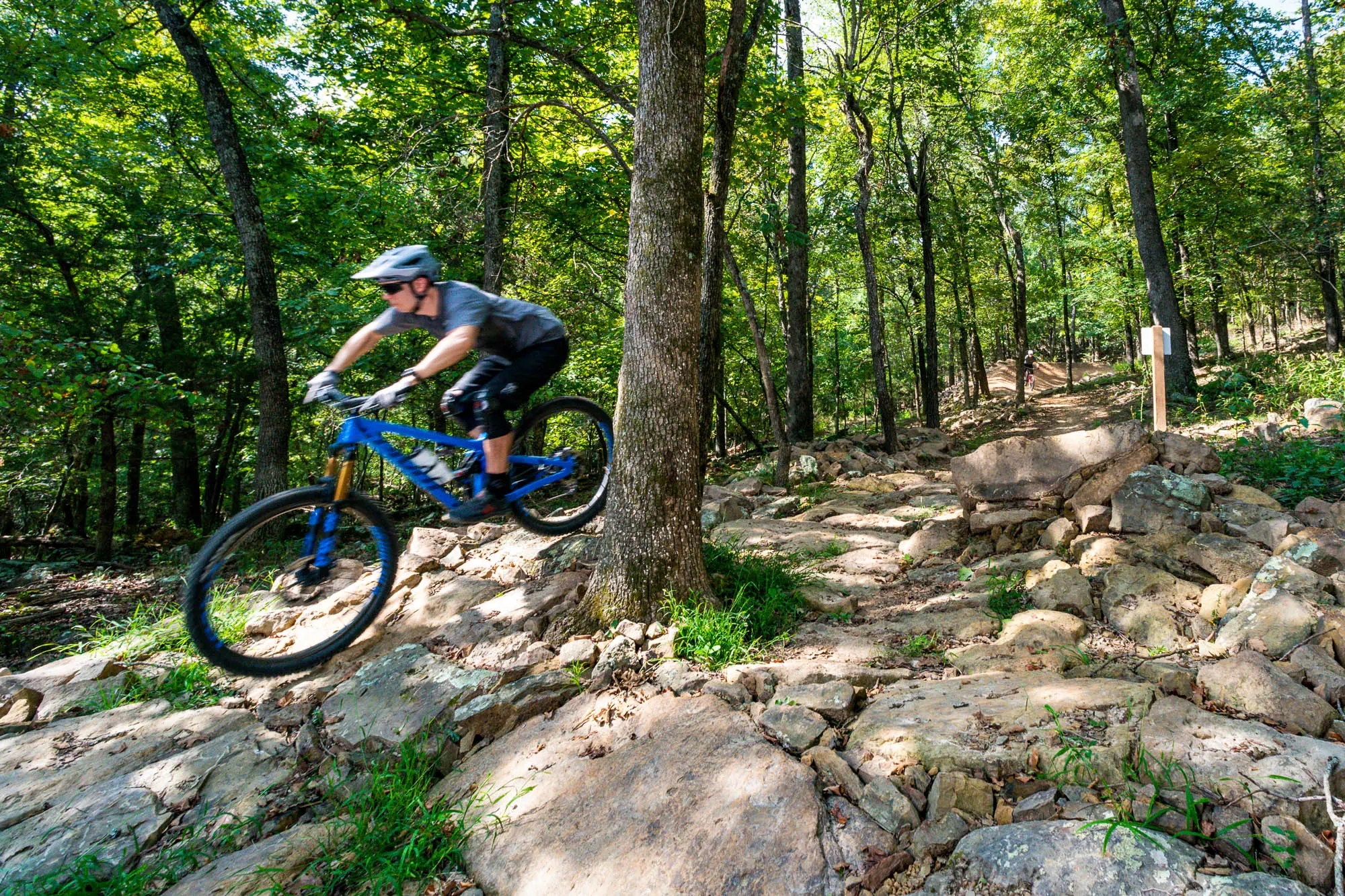 Mountain biking in Fayetteville, AR