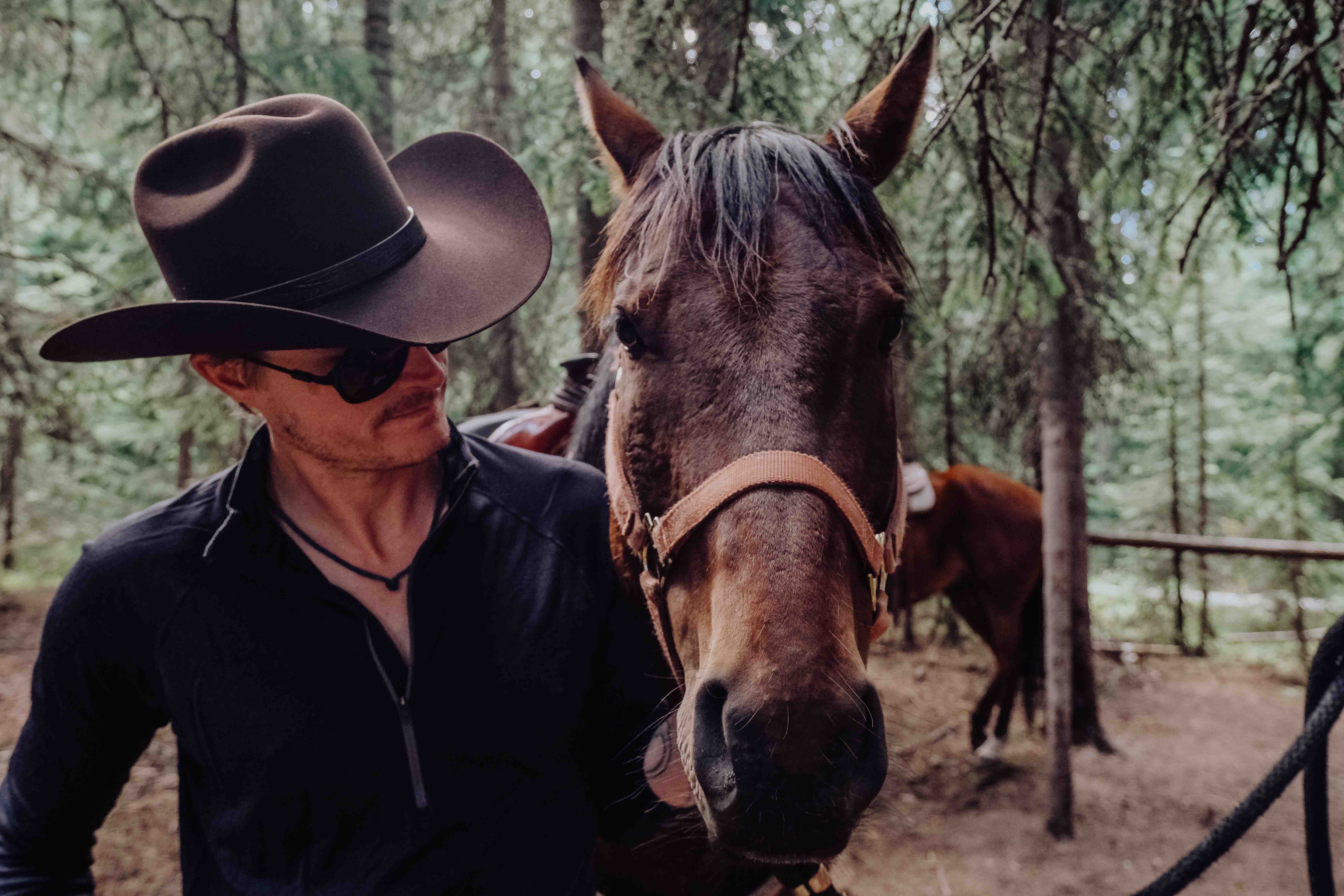 Vail to Aspen hut to hut horseback ride