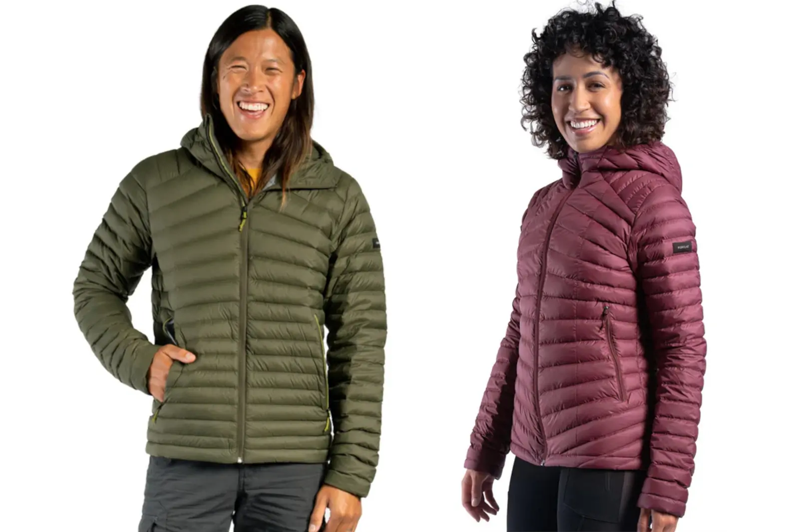 Decathlon Forclaz MT100 Hooded Down Puffer Jacket M W