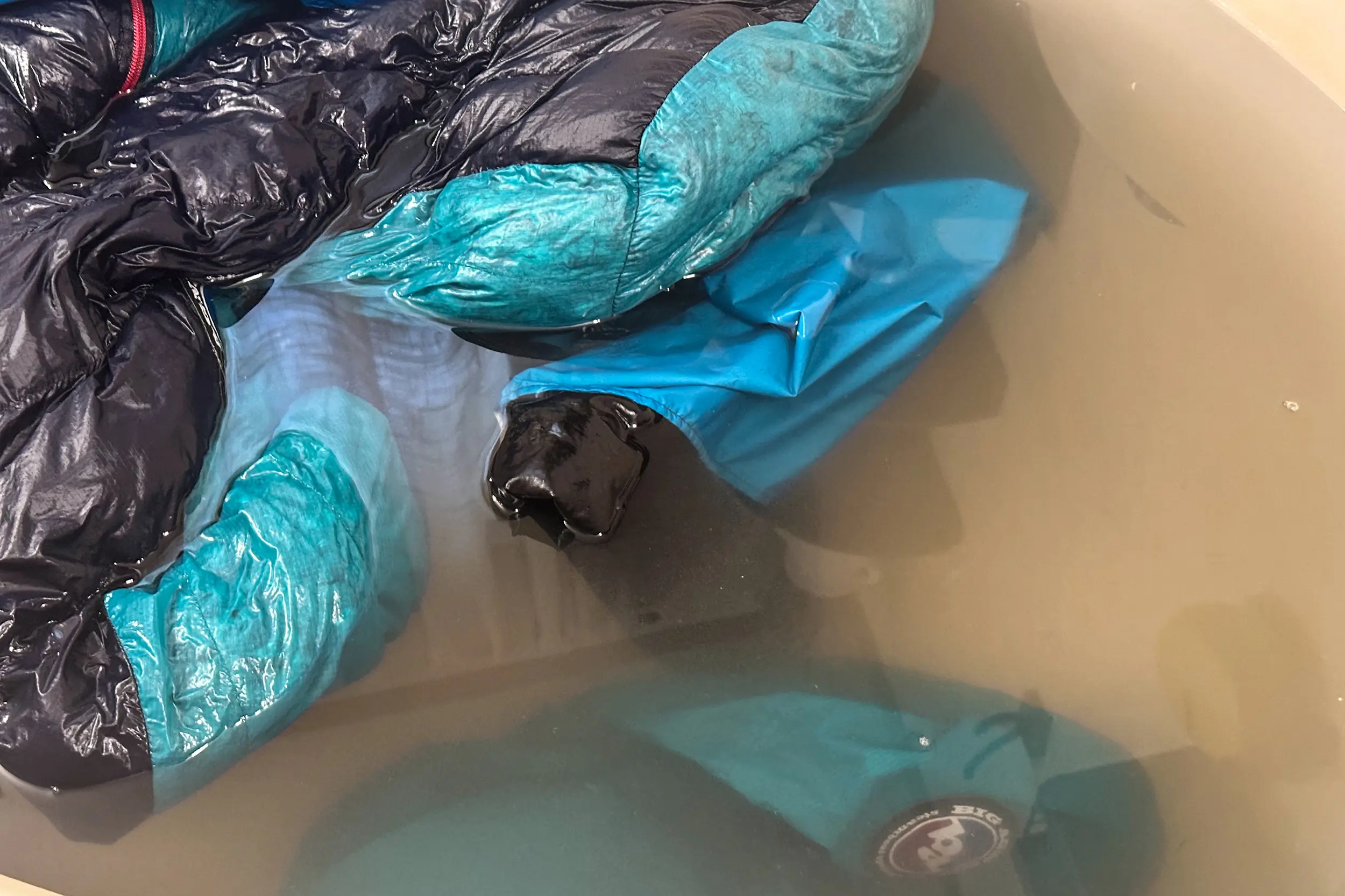 Moldy Sleeping Bag Water