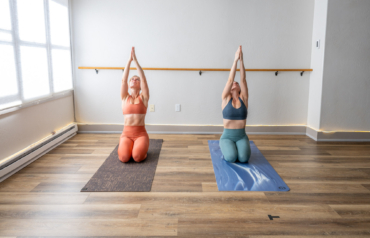 Testing sports bras; photo/Conni Mahoney