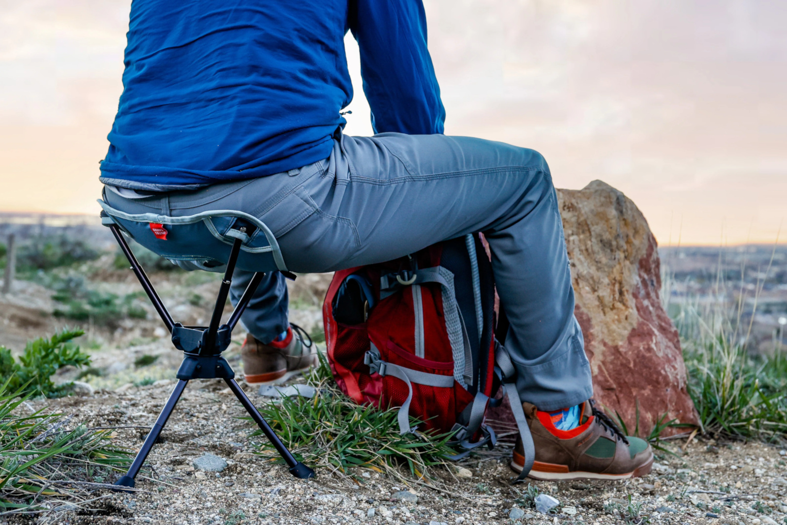 Grand Trunk Compass Stool lifestyle