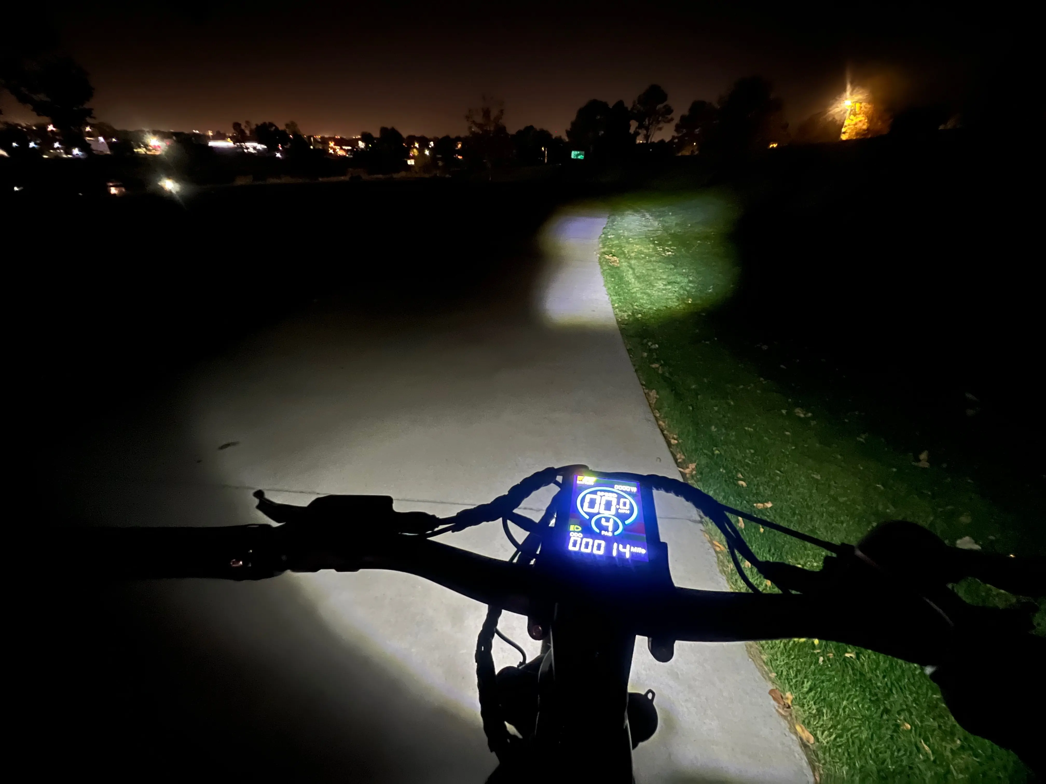 Lectric XPress 750 lights