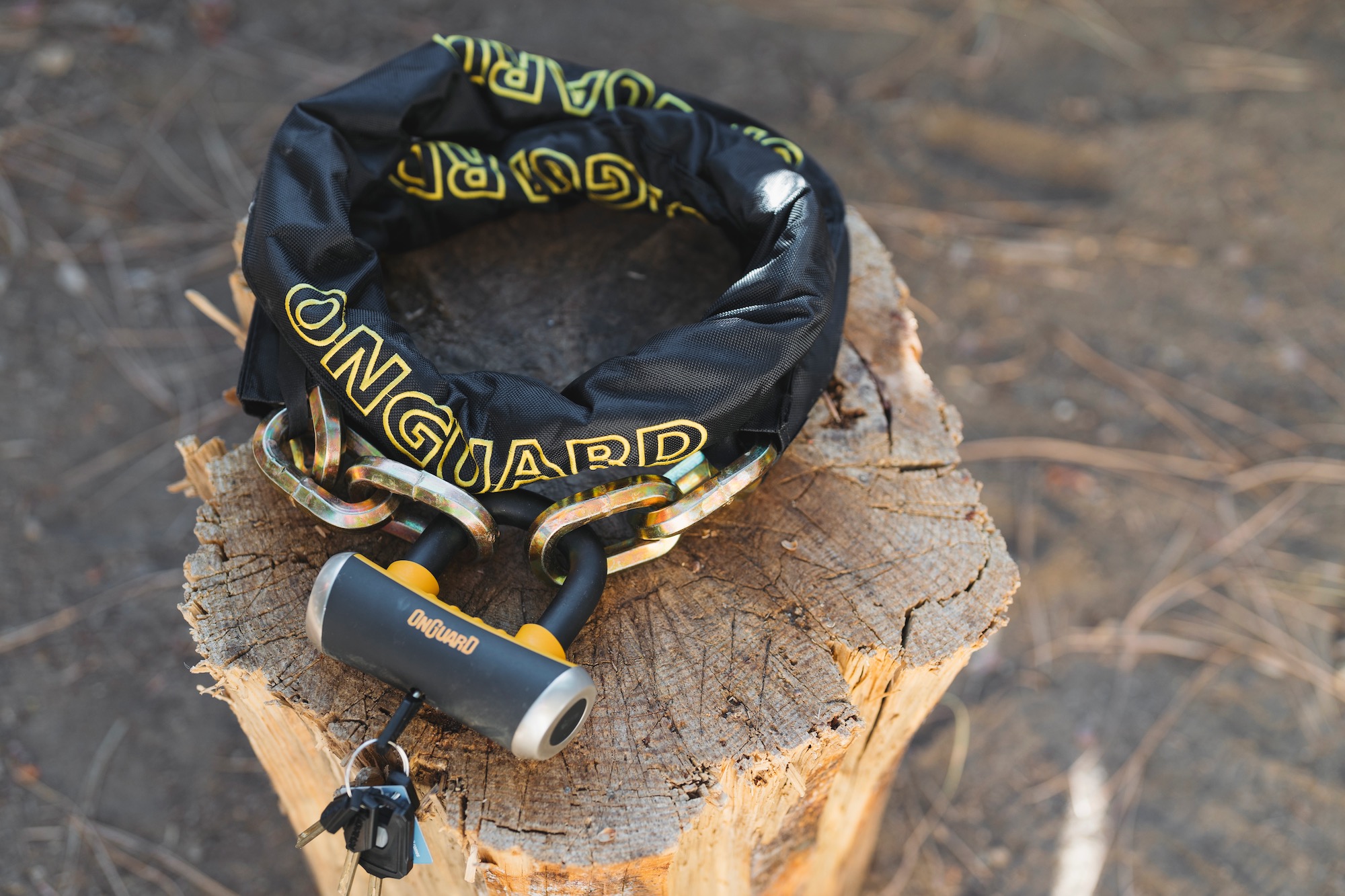 The OnGuard Beast chain lock