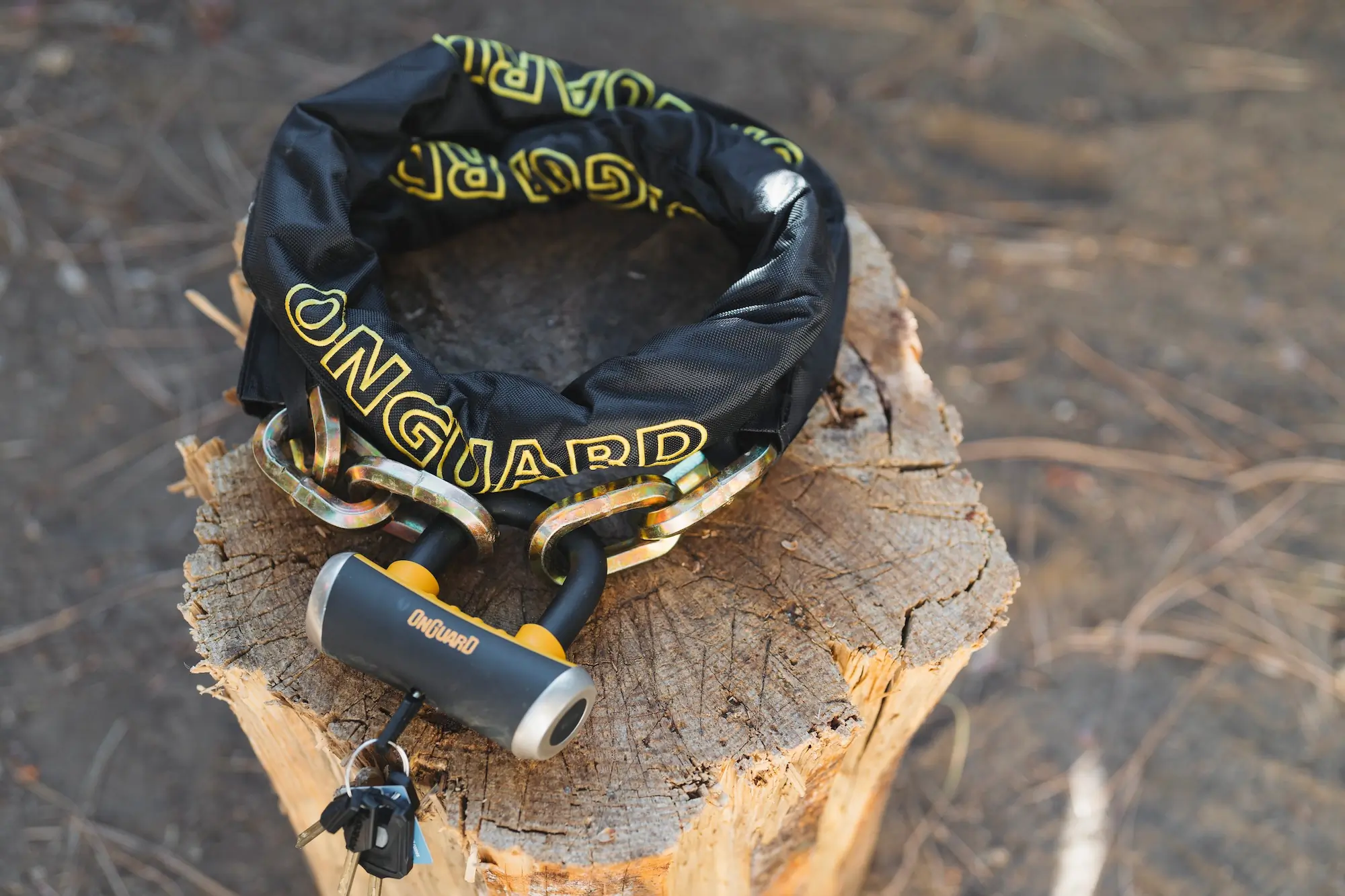 The OnGuard Beast chain lock
