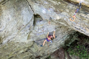 Red River Gorge climber