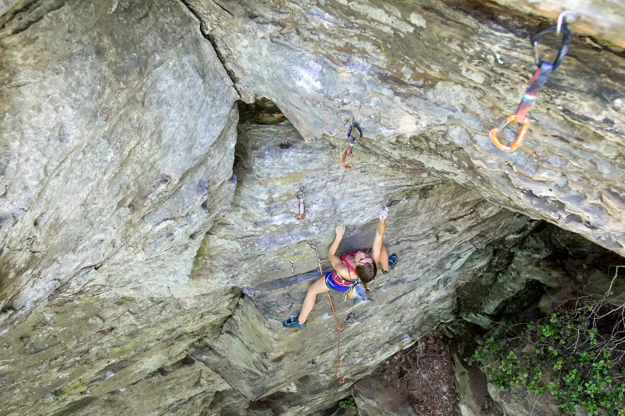 Red River Gorge climber