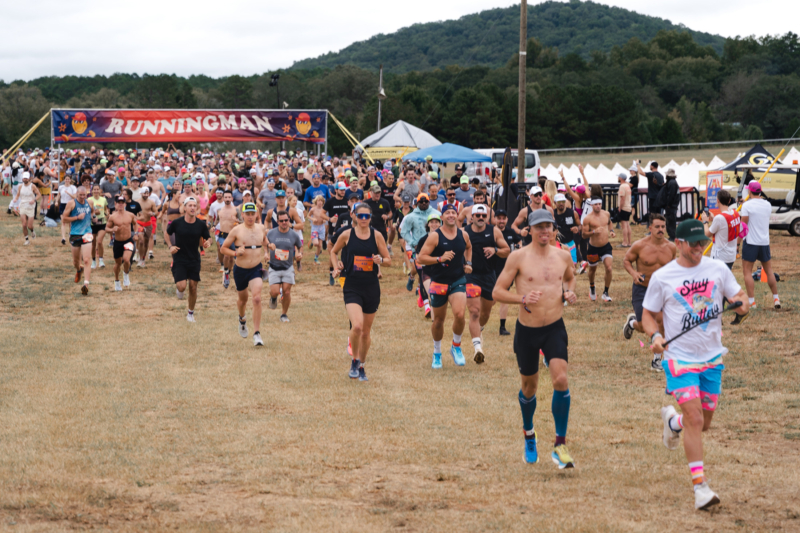 ‘The Most Unique Race on Earth’ Has Baby Goats, World’s Largest Sauna: Wild Times at the Runningman Festival