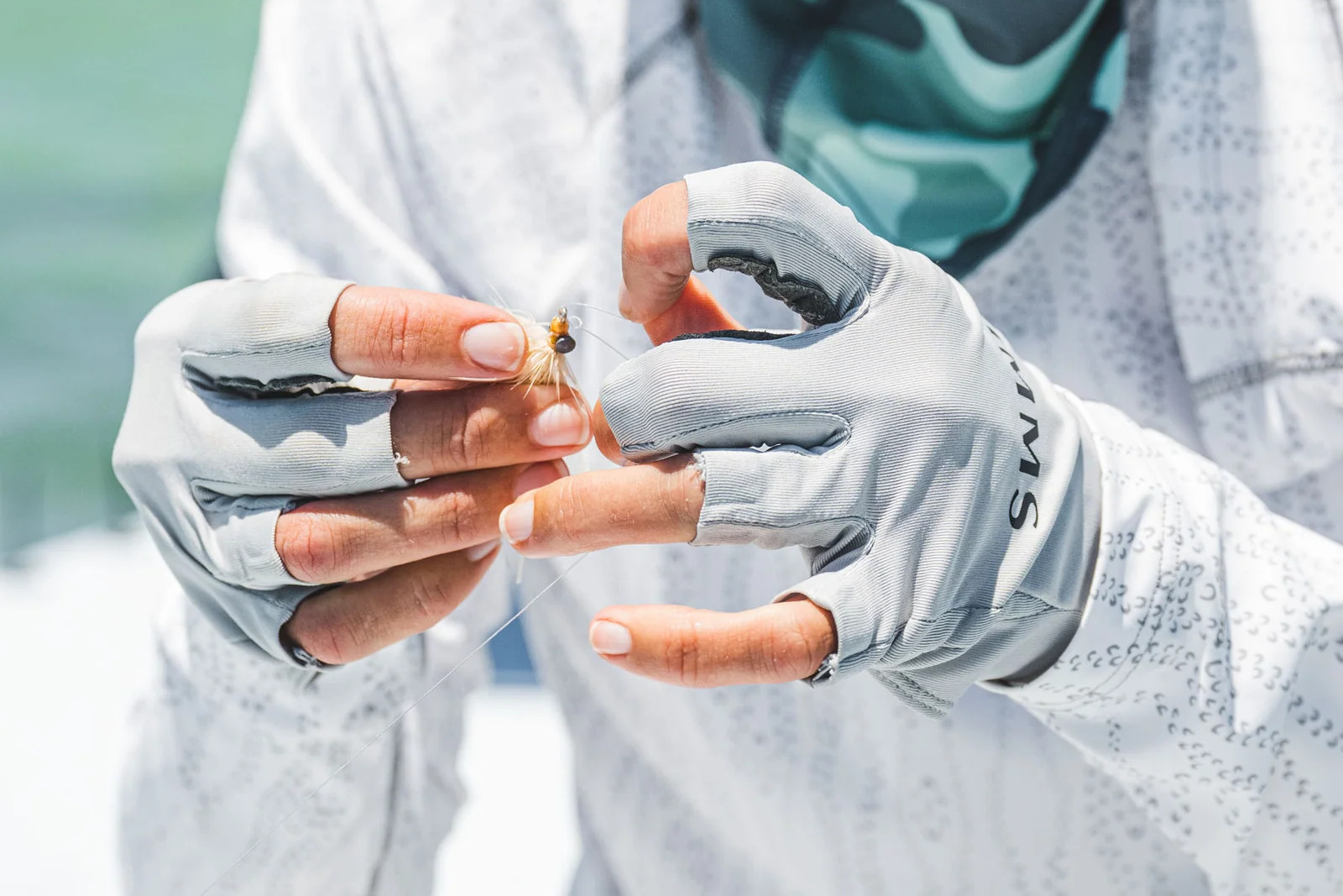 Simms SolarFlex Half-Finger Sun Glove