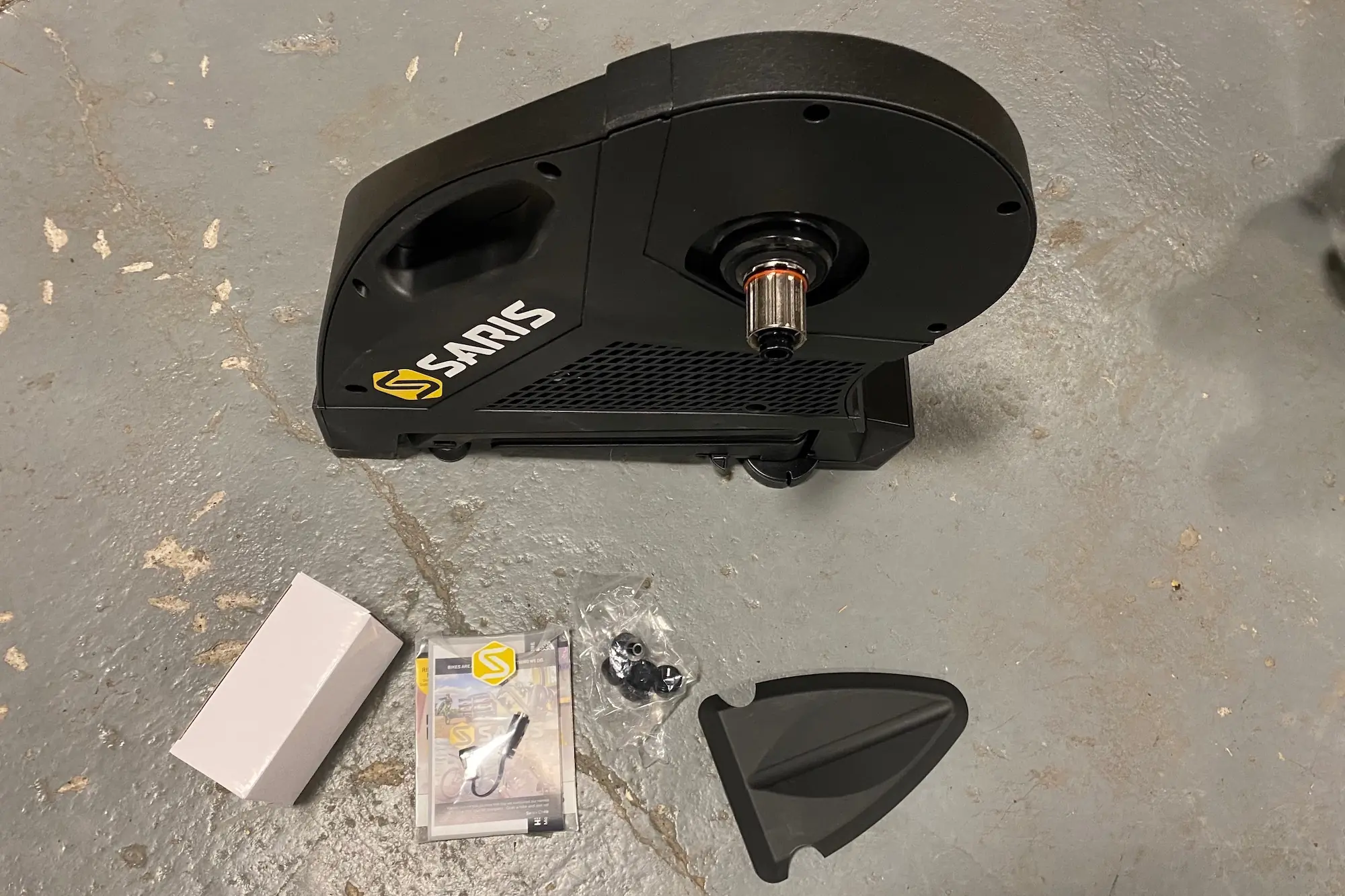 The Sari H3 Plus in its collapsed storage size