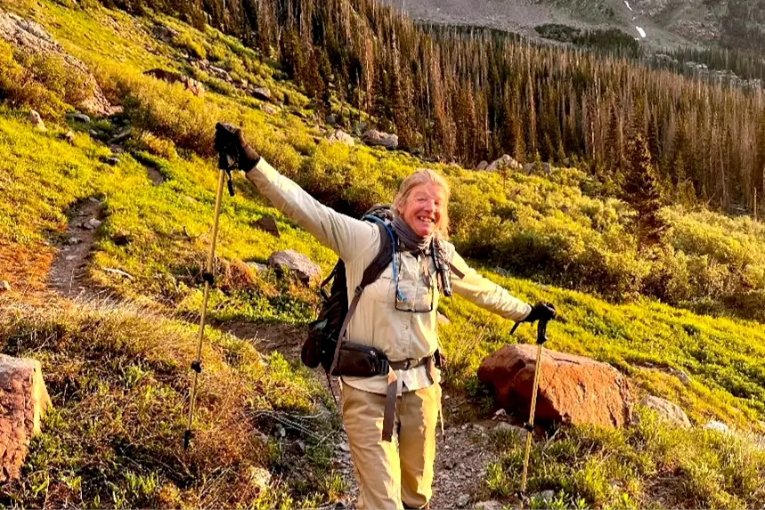 Loretta McEllhiney fourteeners trail queen colorado hiking trails