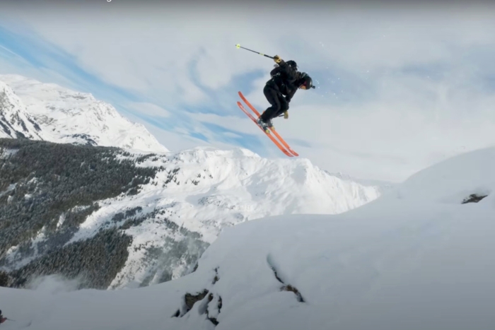 nikolai Shirmer freeride ski training