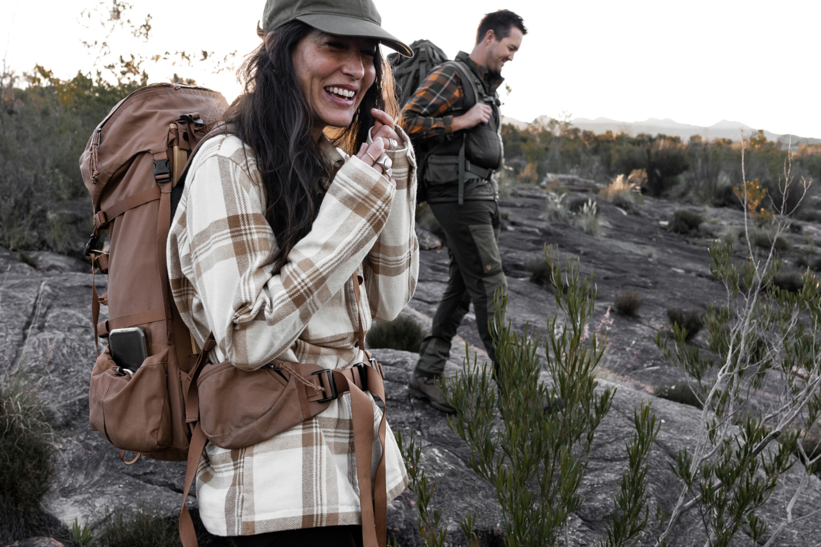 fjallraven Singi Flannel Overshirt Men and WOmen