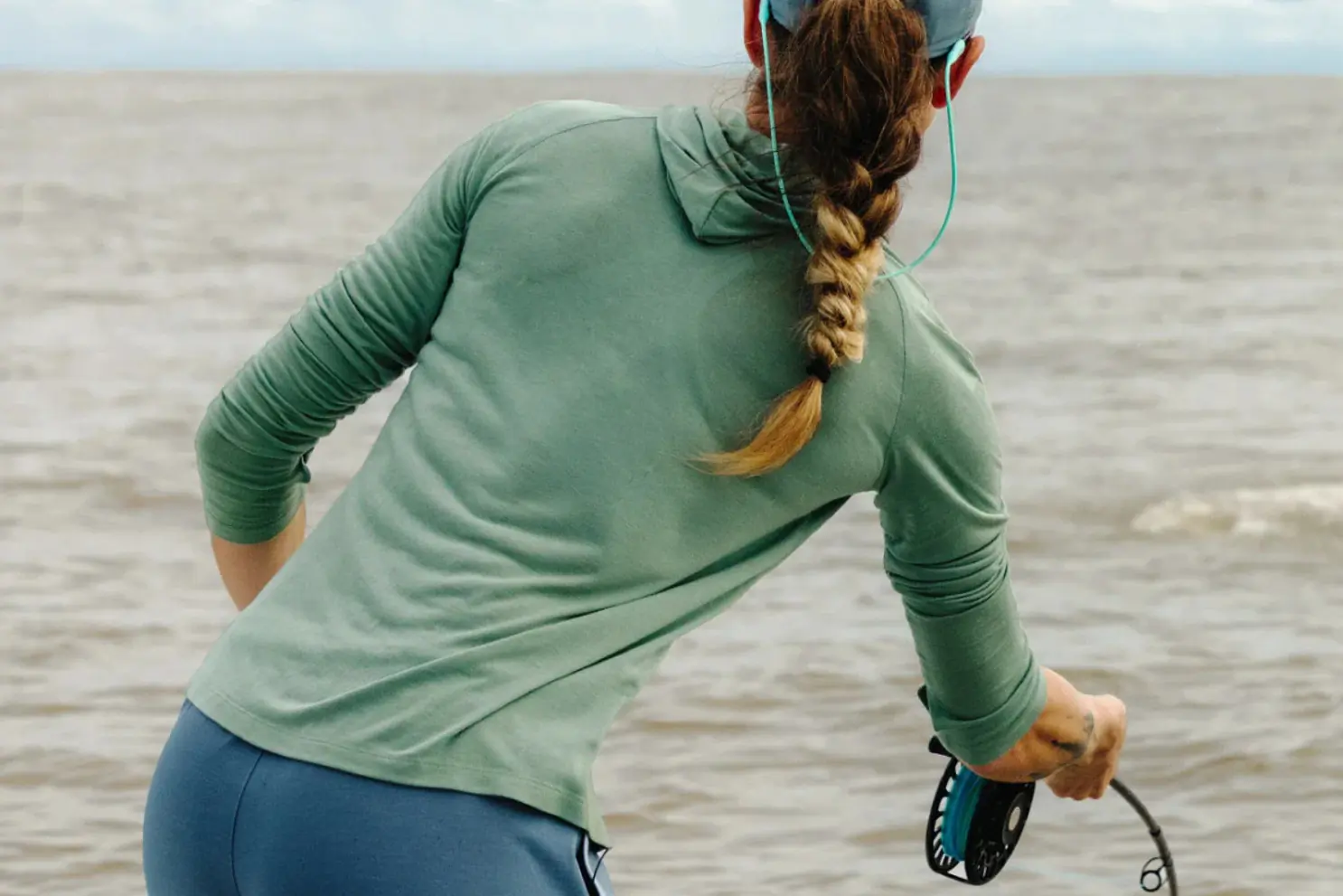 free-fly bamboo-lightweight-hoodie-ii-palm-green