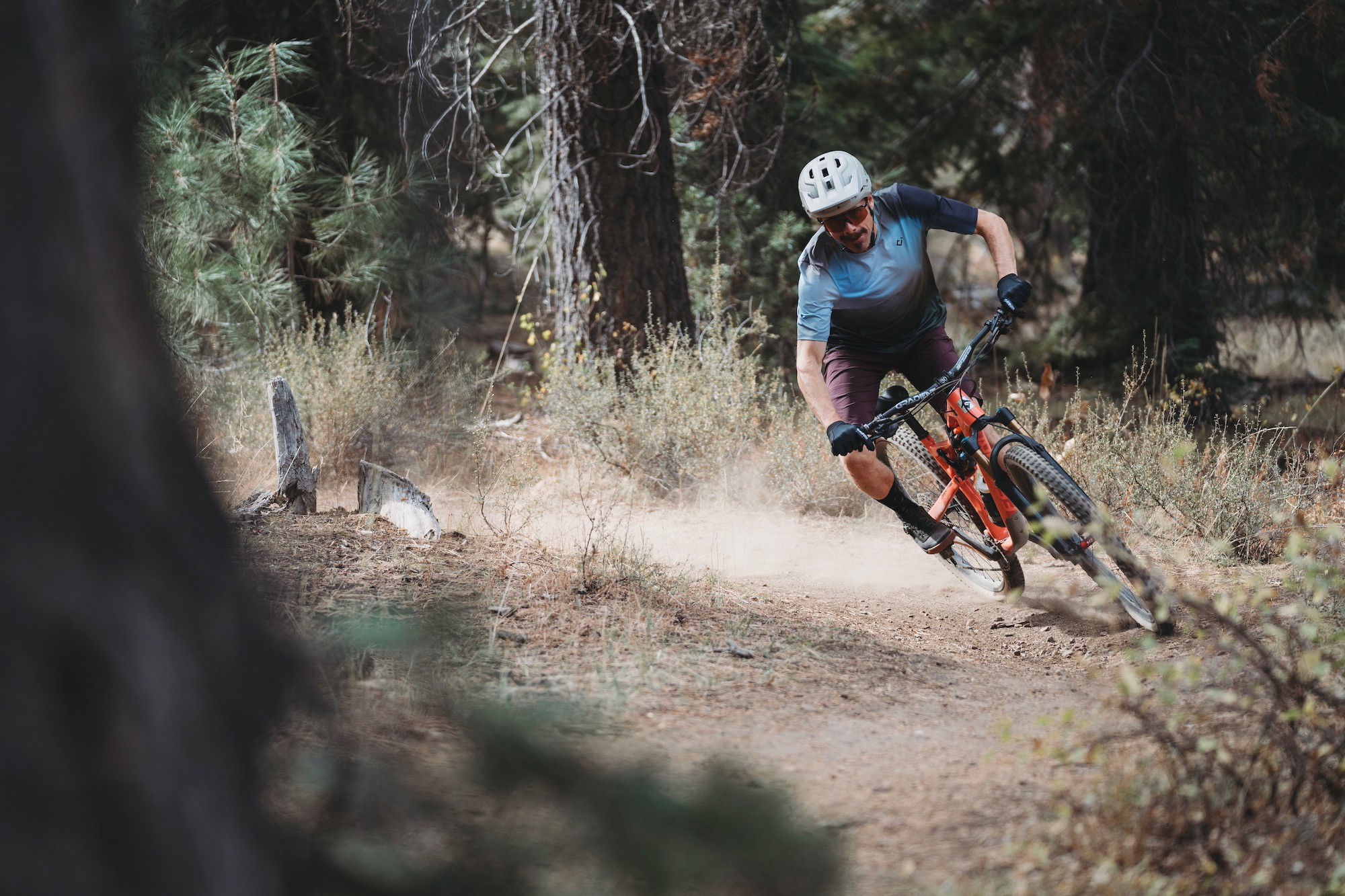 Riding with the Ergon GDH Team mountain bike grips