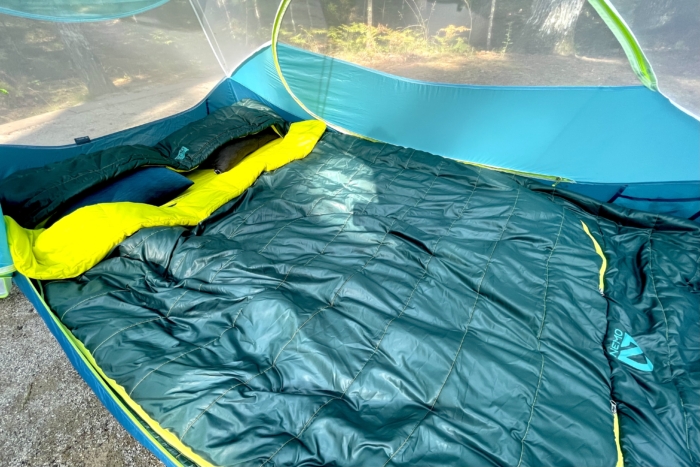 nemo jazz double sleeping bag review