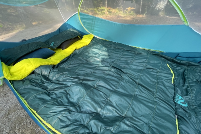 nemo jazz double sleeping bag