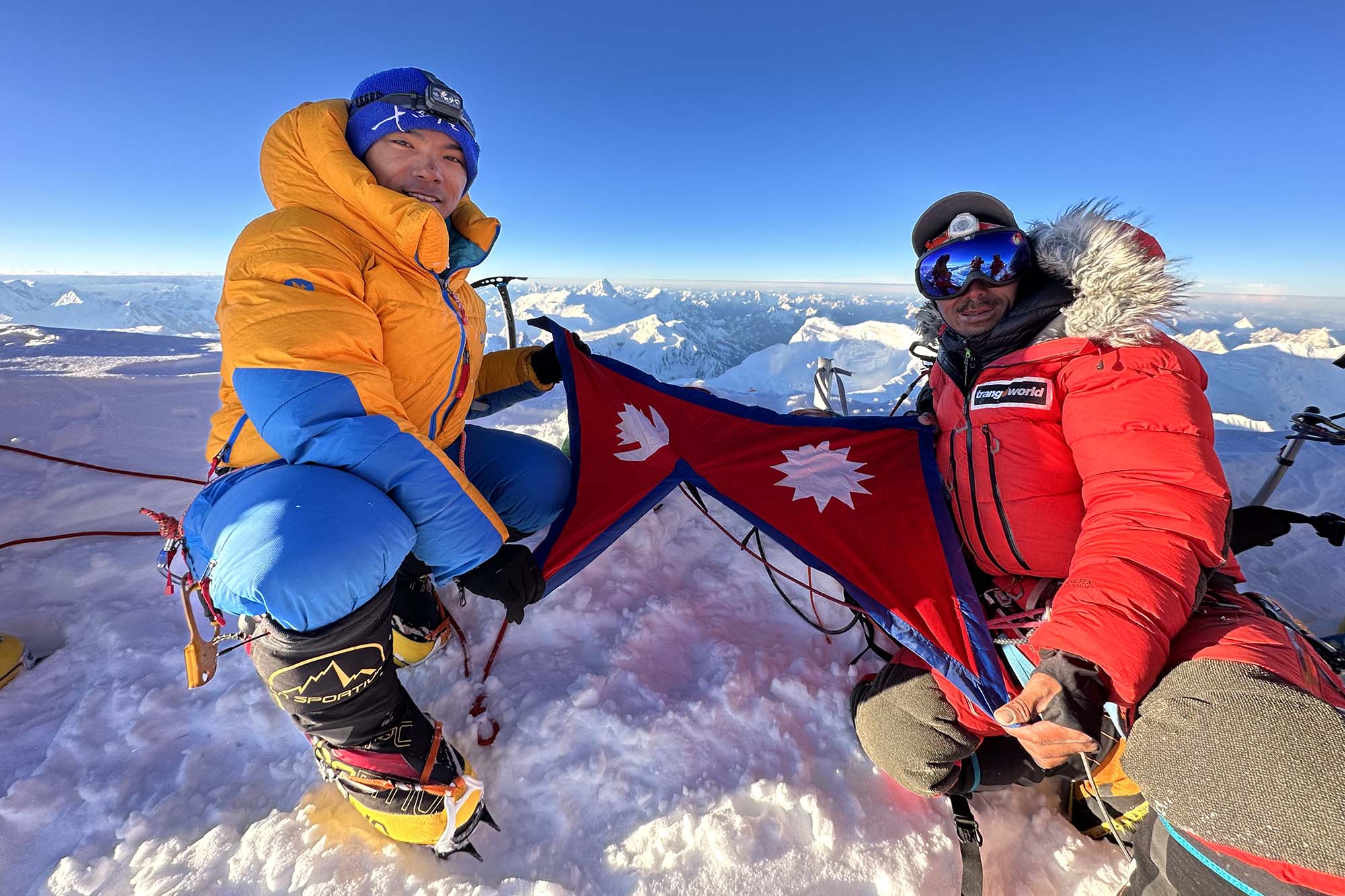 nima rinji sherpa G1 summit