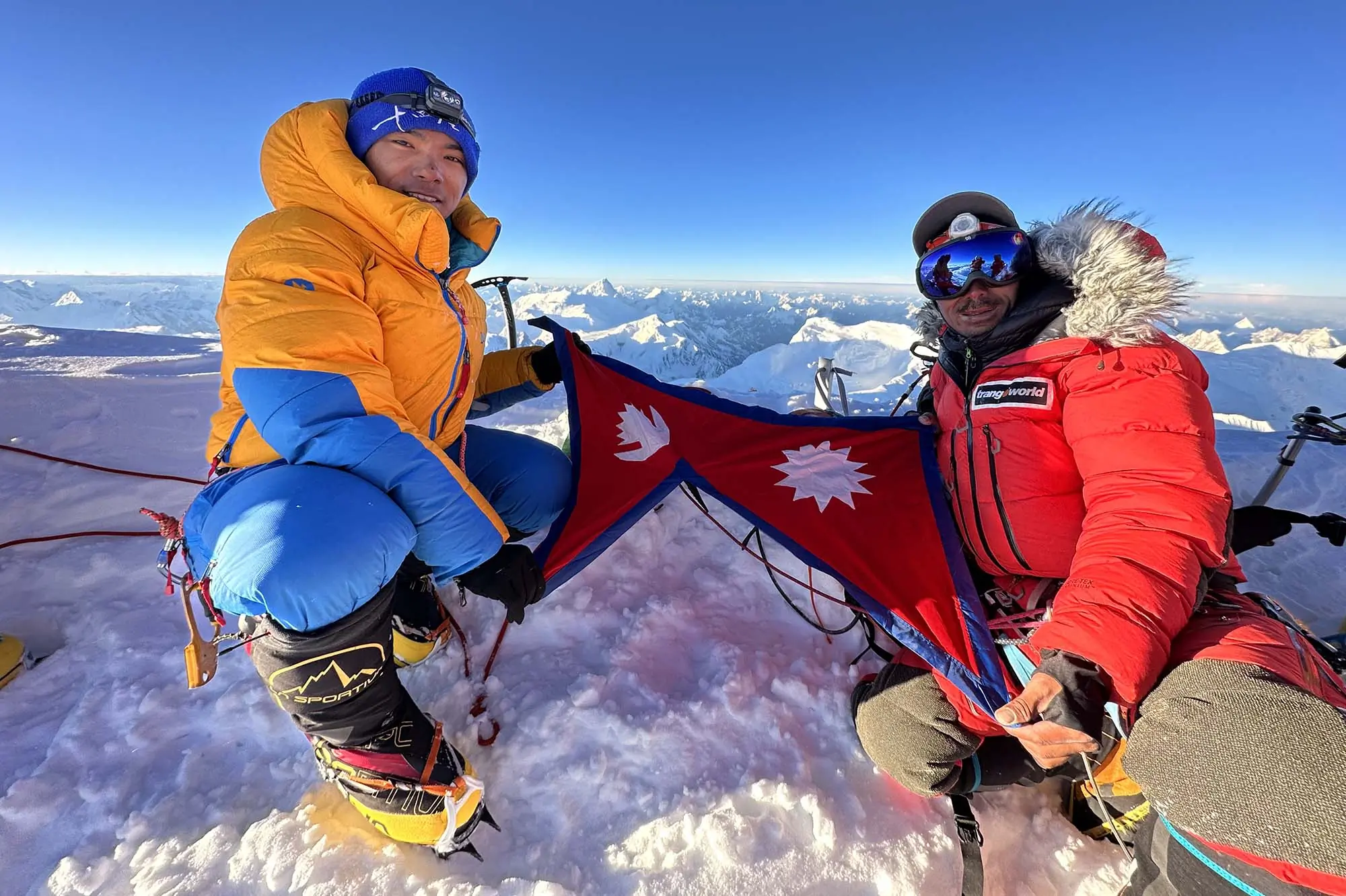 nima rinji sherpa G1 summit