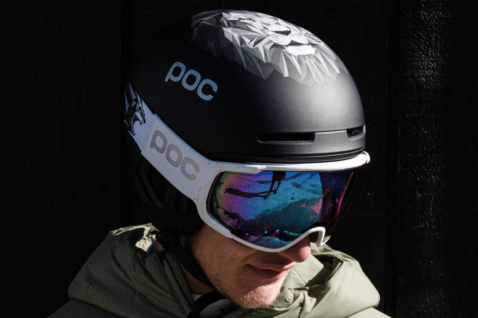 poc ski helmet Marco Odermatt