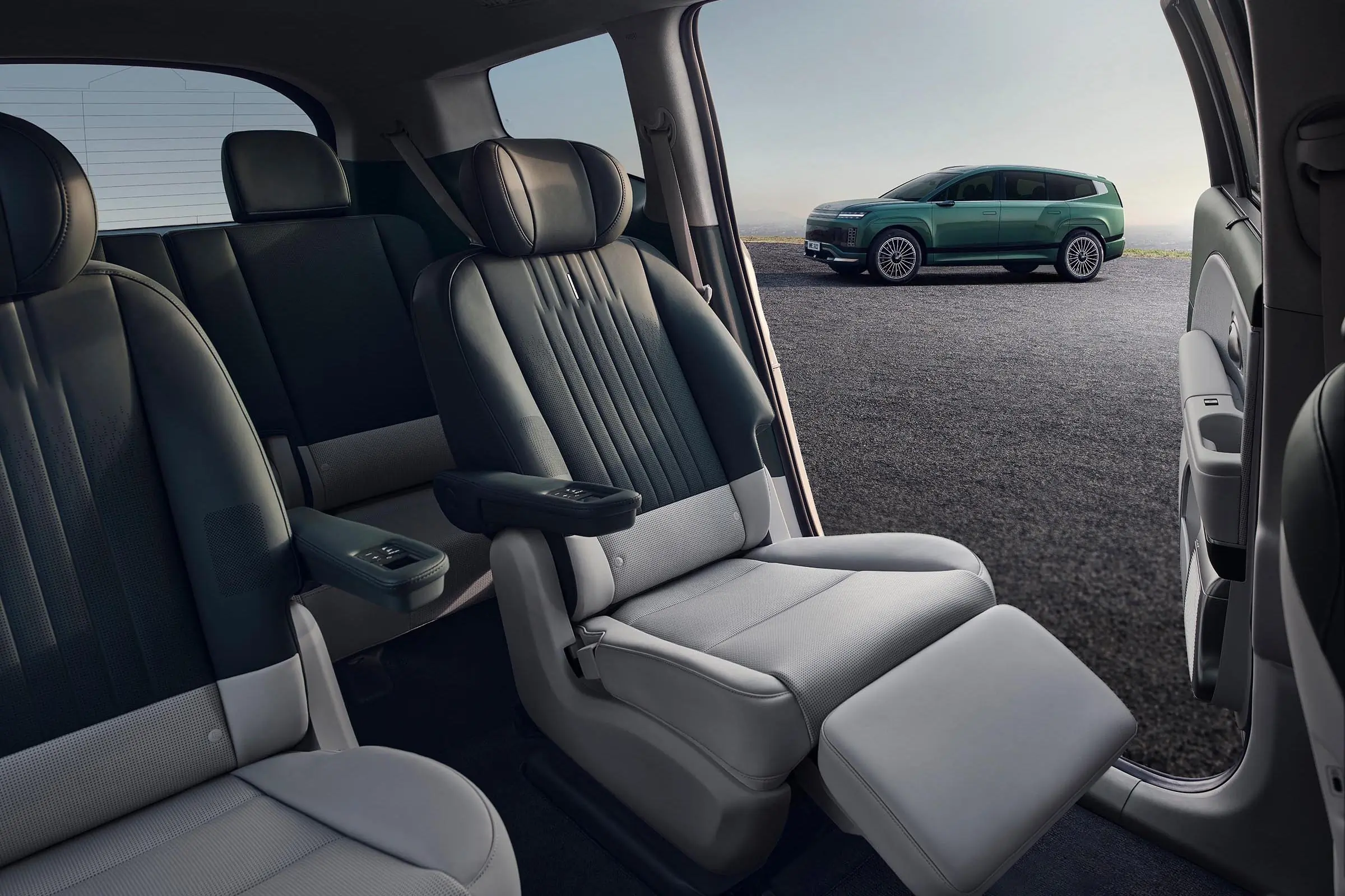 Hyundai Ioniq 9 interior and exterior