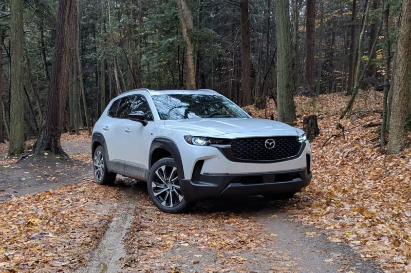 Fuel-Sipping, Sporty Adventures Await: 2025 Mazda CX-50 Hybrid Review