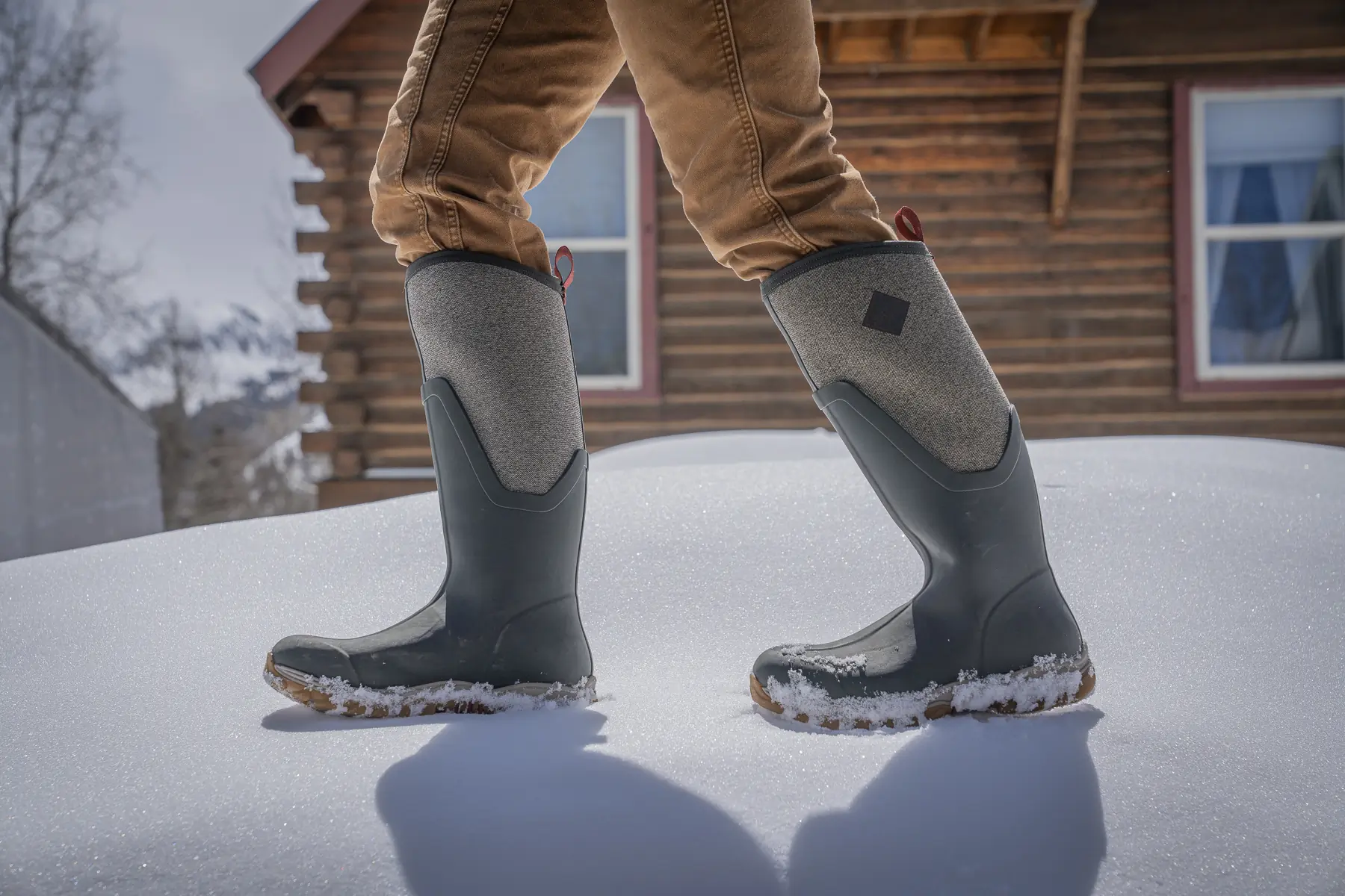 Testing the Muck Women's Arctic Sport II Tall Boot; (photo/Eric Phillips)