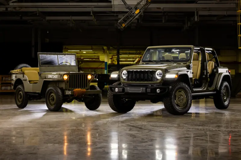 A Throwback to the Original Jeep: 2025 Wrangler 4xe Willys ’41 Special Edition