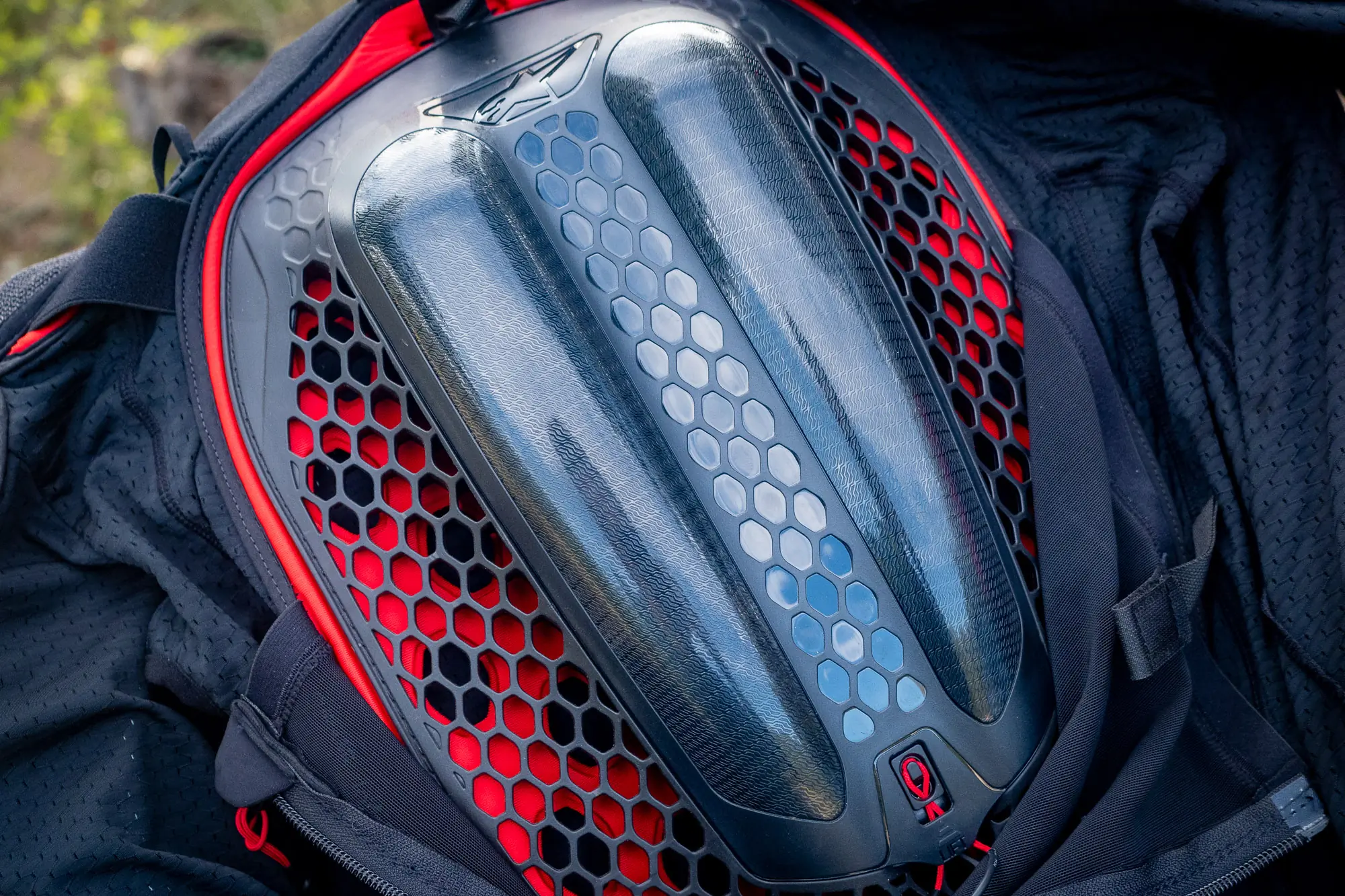 Alpinestars Tech-Air Off-Road back view