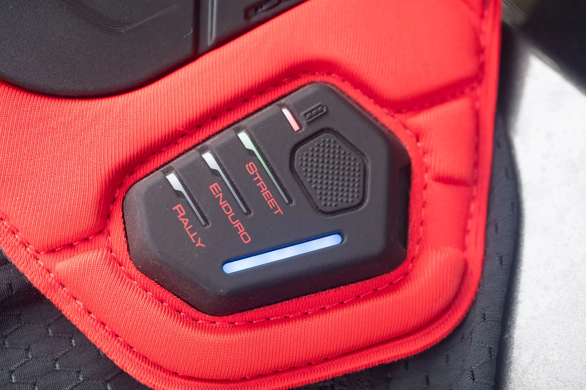 Alpinestars Tech-Air Off-Road ECU LED display panel