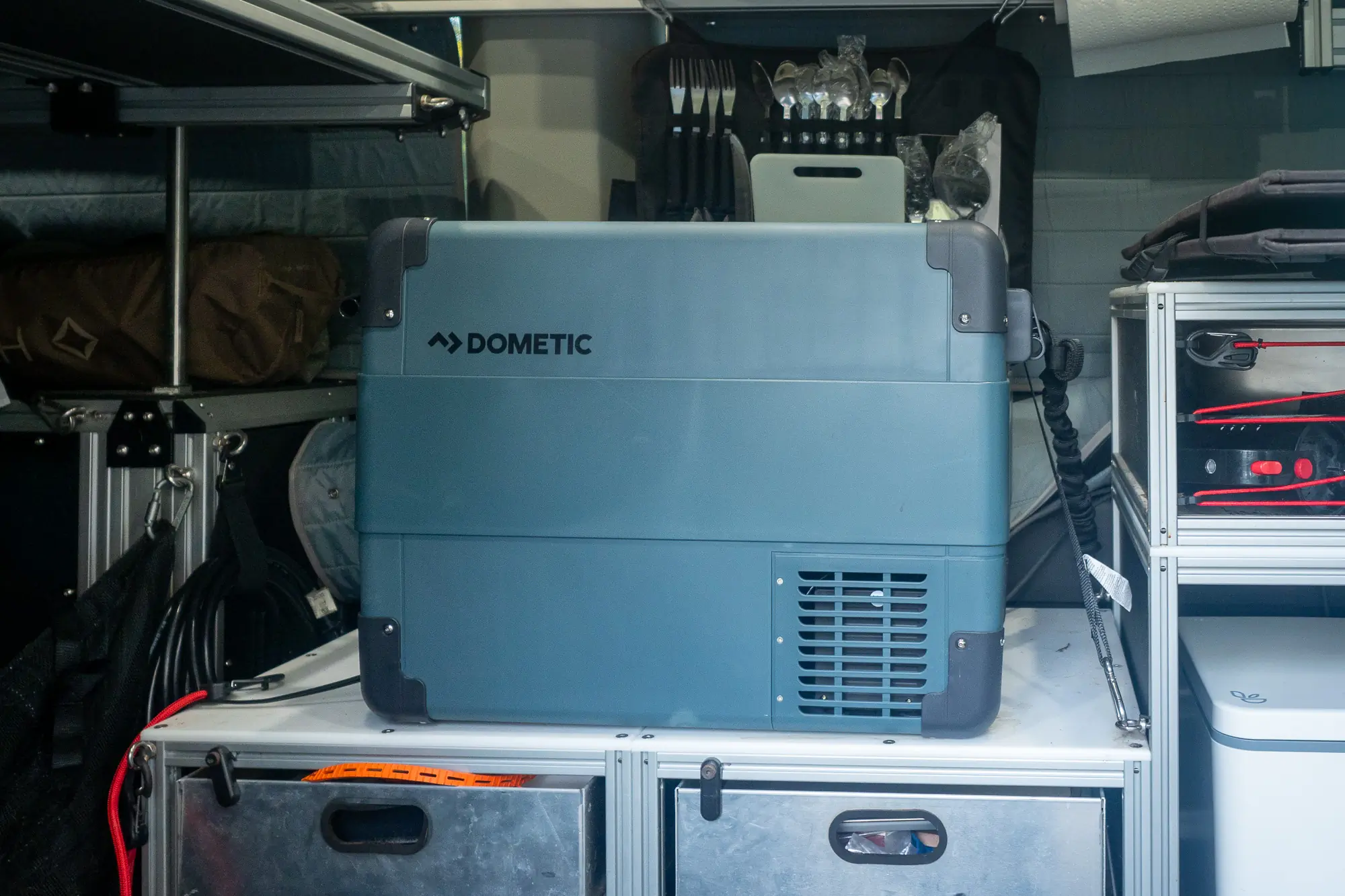Dometic CFX2 45 in a van