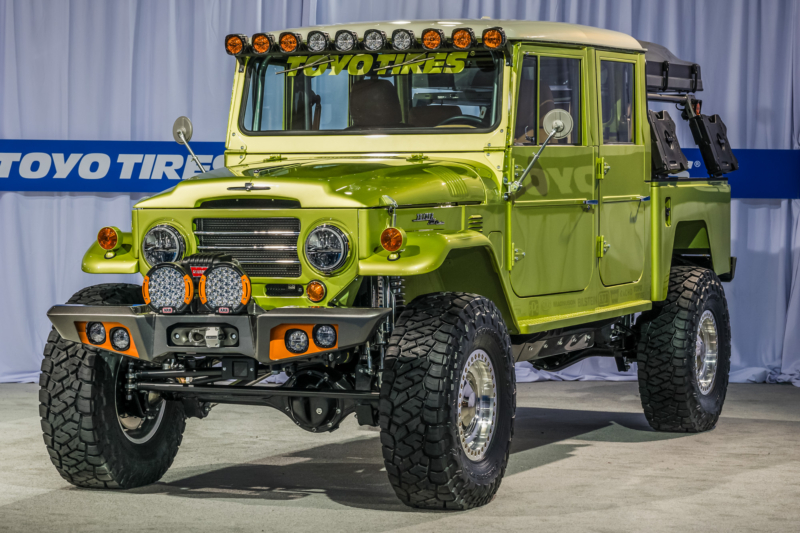 ‘Taco Tuesday’: Part ’59 Land Cruiser Pickup, Part Supercharged Tacoma, All Toyota