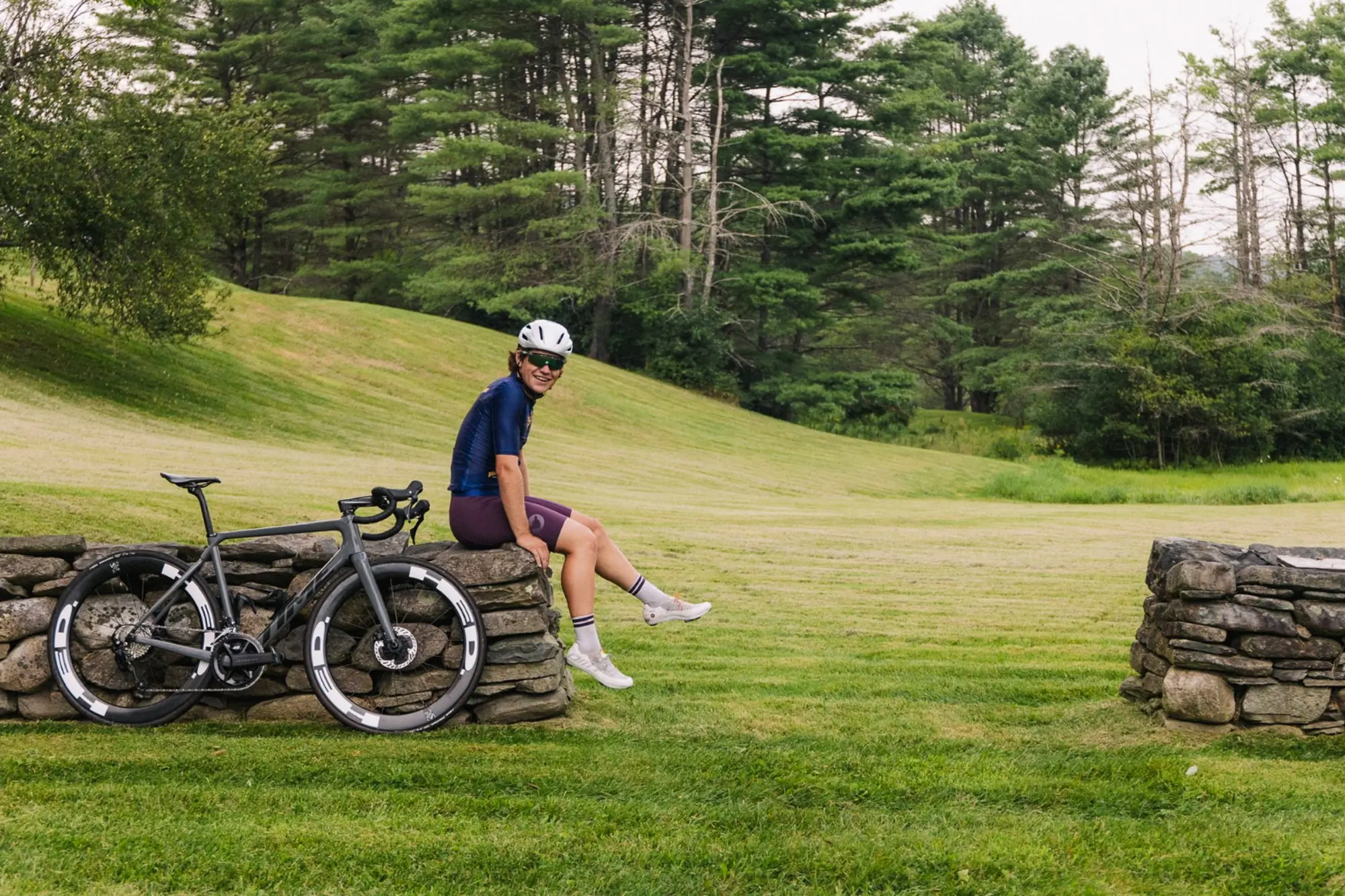 Bond Almand before his Pan-American Highway record attempt