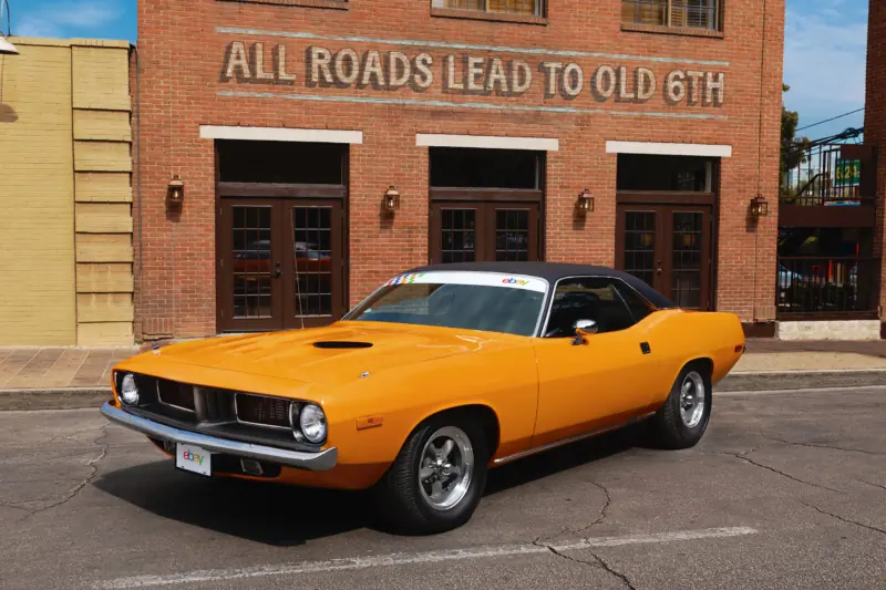 McLaren F1-Team-Inspired American Muscle: eBay Auctions Custom ’73 Barracuda
