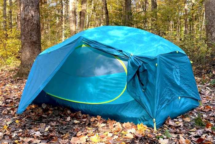 nemo aurora 2 tent in the forest