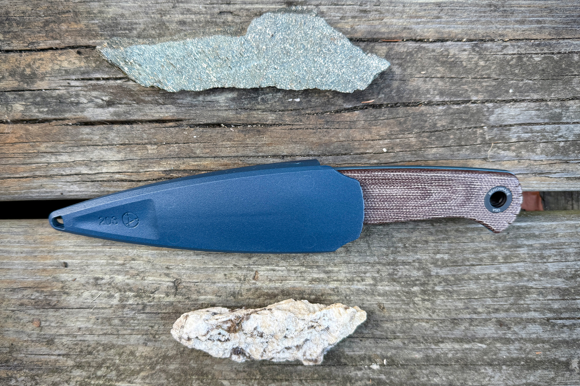 the benchmade dacian fixed blade knife