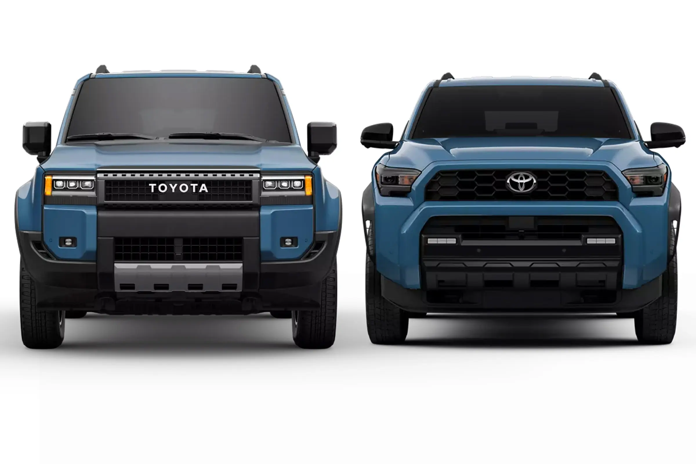 2025 Toyota Land Cruiser versus 2025 Toyota 4Runner TRD Off-Road Premium i-FORCE MAX