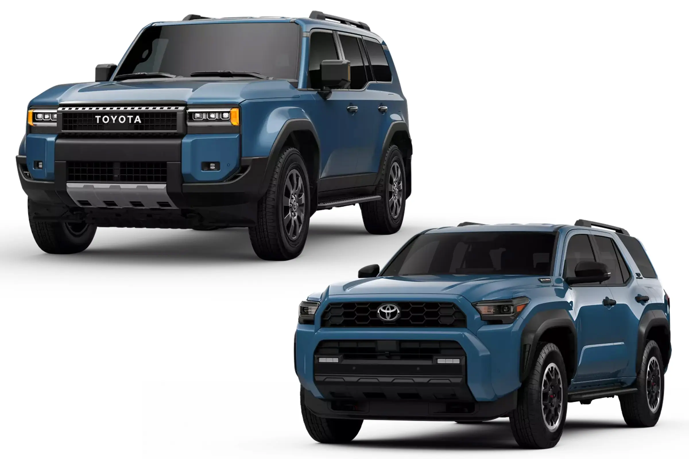 2025 Toyota Land Cruiser versus 2025 Toyota 4Runner TRD Off-Road Premium i-FORCE MAX