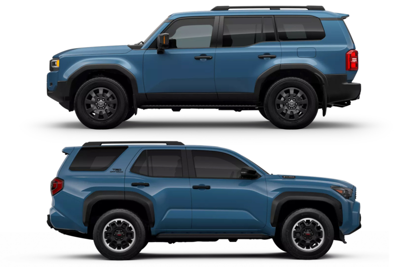 Which Should You Buy? 2025 Land Cruiser vs. 2025 4Runner TRD Off-Road